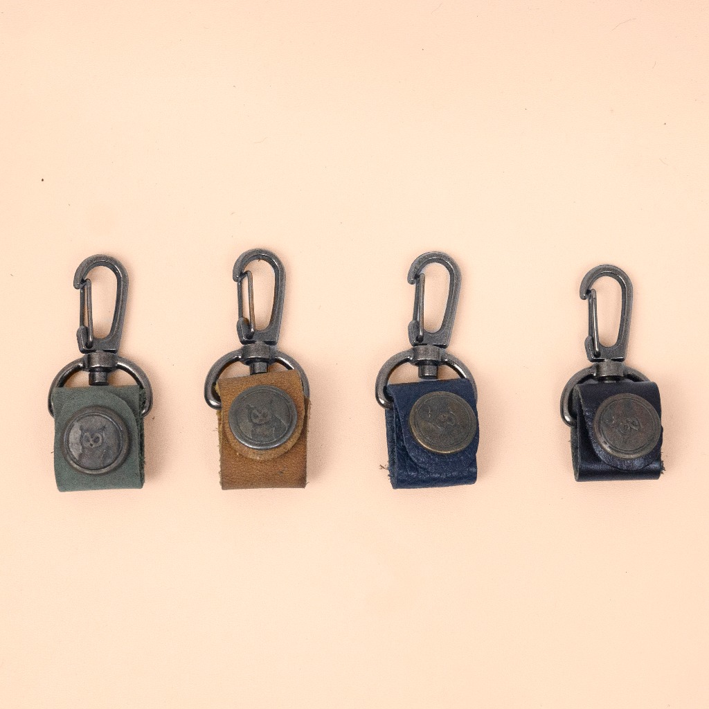 Keychain from Leather